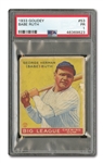 1933 GOUDEY BABE RUTH #53 PSA PR 1 (FRED FRANKHOUSE COLLECTION)
